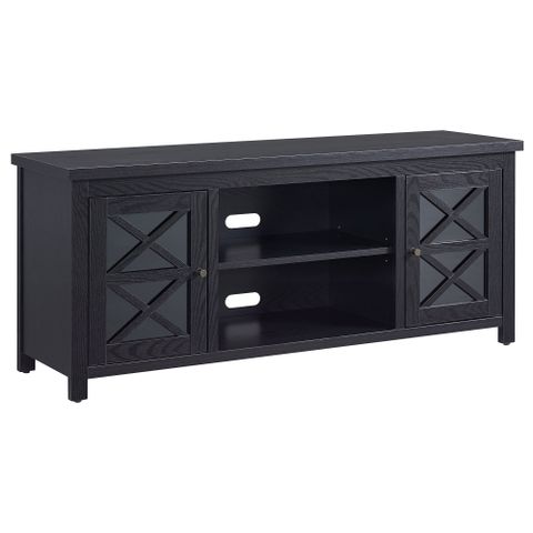 Evelyn&Zoe Colton Rectangular Tv Stand For Tv's Up To 65", Black Grain ... pertaining to Choosing the Right TV Stand The Colton Rectangular in Black Explained