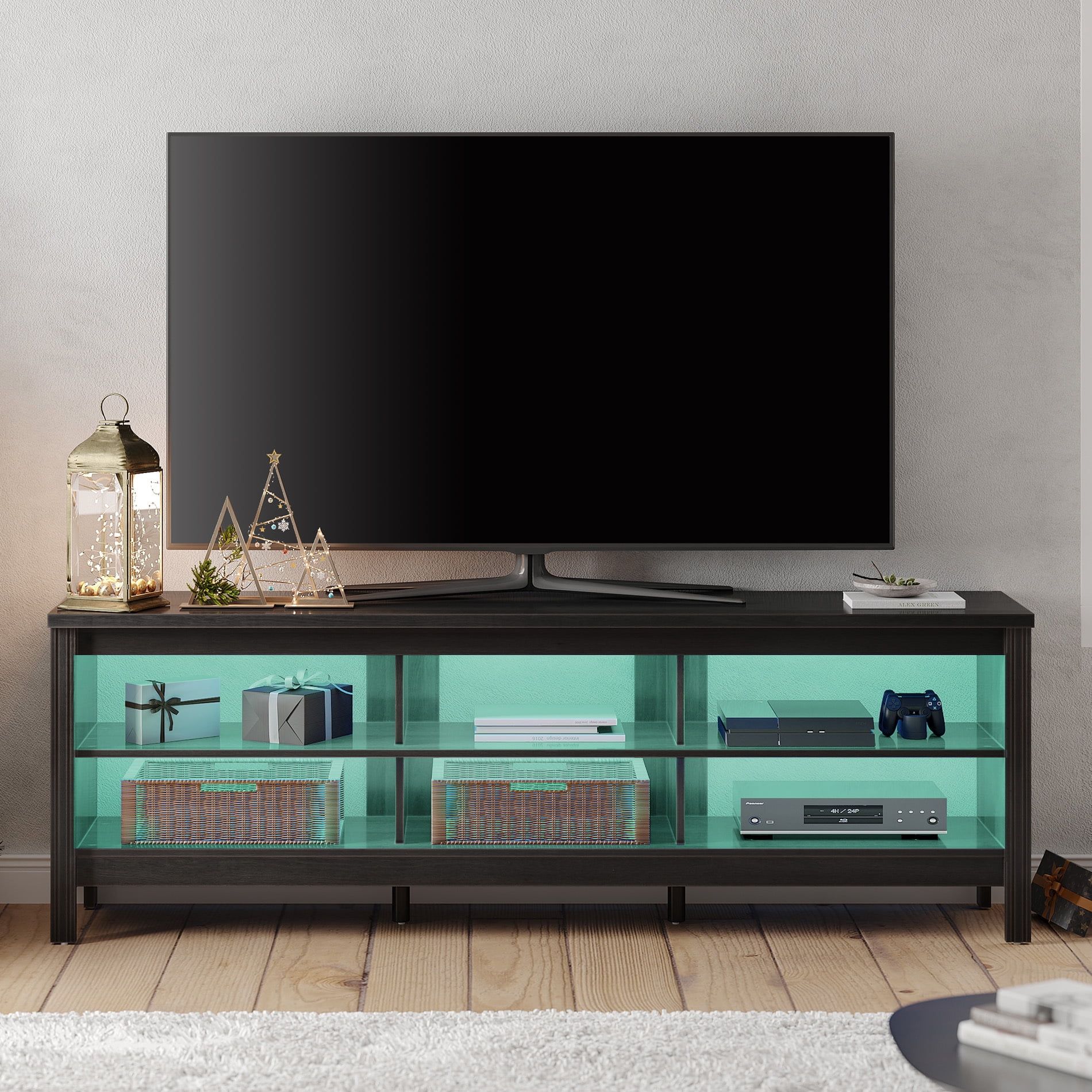 Farmhouse Tv Stand For 75 Inch Tv Wood Television Stand For 65 70 Inch ... with regard to Is the Murray 70&quot; TV Stand the Right Choice for Your Space?