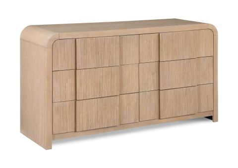 Fluted Natural Dresser pertaining to How a Siena Natural Dresser Elevates Your Bedroom Style