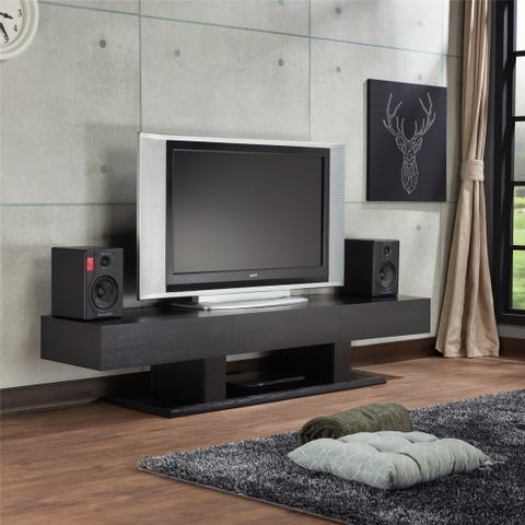 George Oliver Sleek And Functional Tv Stand For A Modern Entertainment ... in A Closer Look at the Modway Nomad TV Stand Elevating Your Entertainment Setup