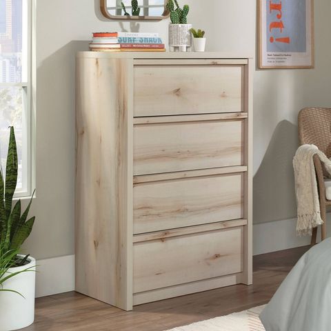 Harvey Park 4 Drawer Chest Pacific Maple - Sauder : Target regarding Unpacking the Sauder Harvey Park Chest Your Style Guide