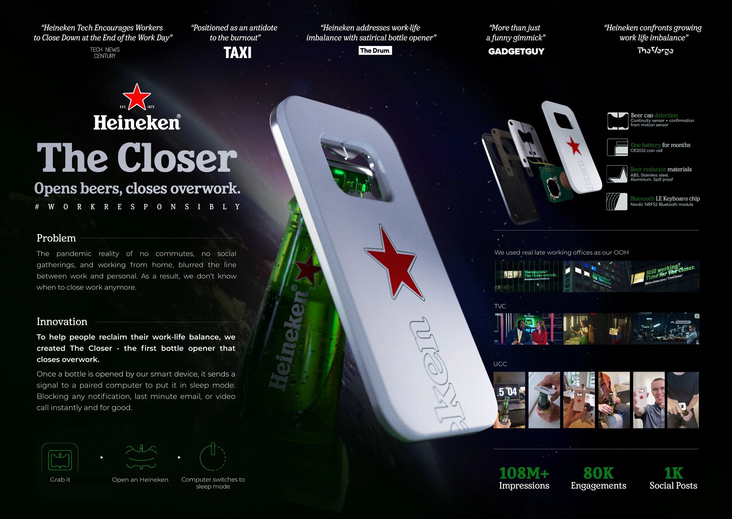 Heineken - The Closer — Ruben De Barros inside A Closer Look at the Natural Beauty of vidaXL's Acacia and Mango Wood Sideboards