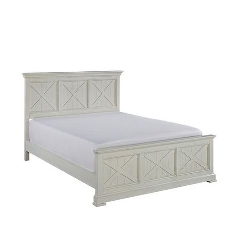 Homestyles Seaside Lodge Rustic Bed with regard to