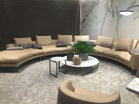 How To Make A Curved Sectional Sofa Look Stunning In Your Living Room throughout