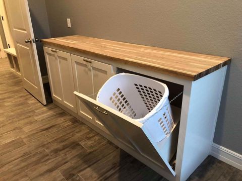 Laundry Room – Texas Built Cabinets with