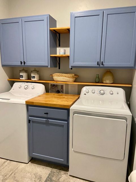 Laundry Room Upgrade | Laundry Room Diy, Blue Laundry Rooms, Laundry ... pertaining to