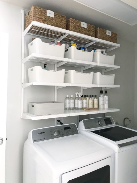 Laundry Room Wall Shelves - Image To U in