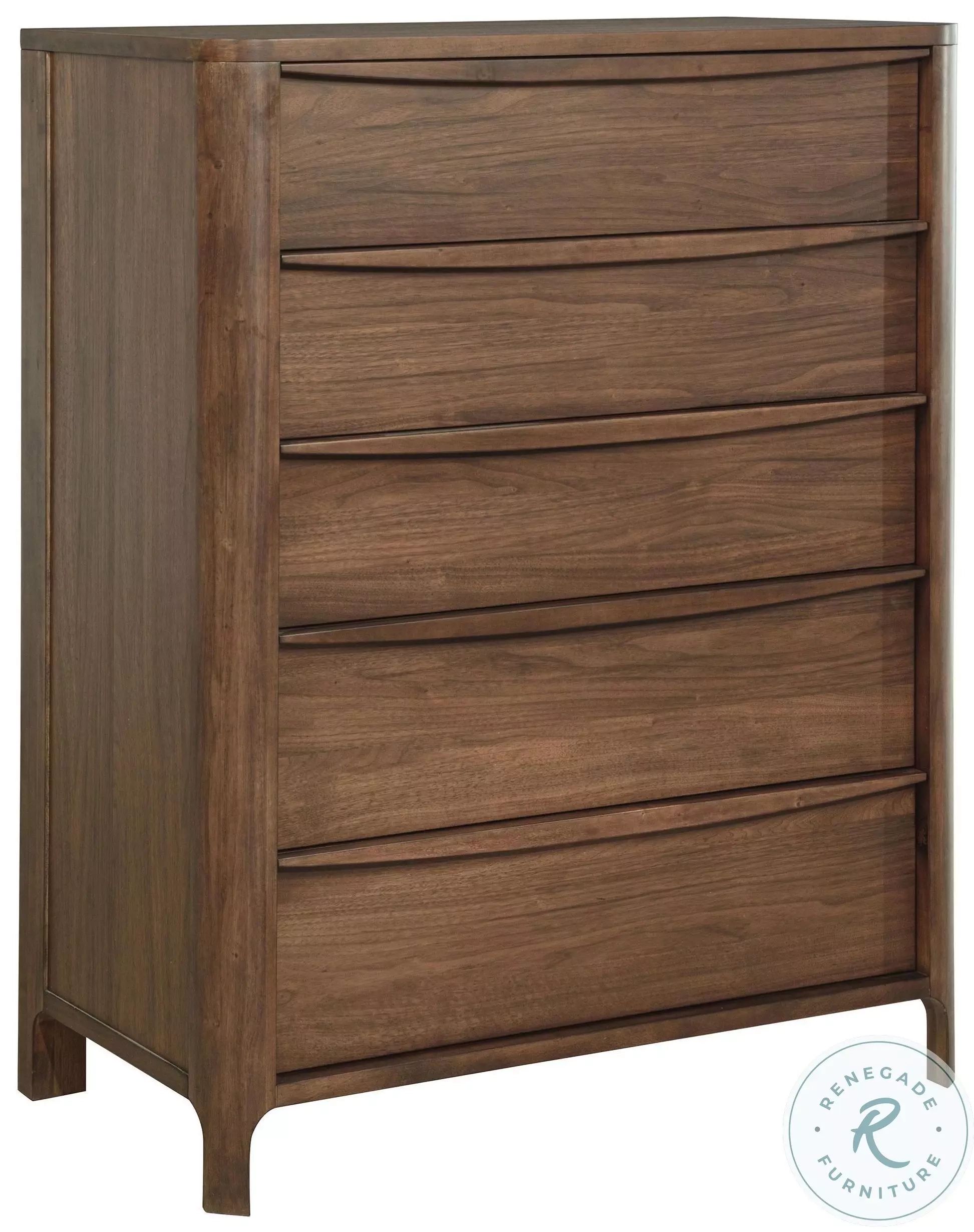 Discovering the Craftsmanship Behind a Traditional Walnut 5-Drawer Dresser