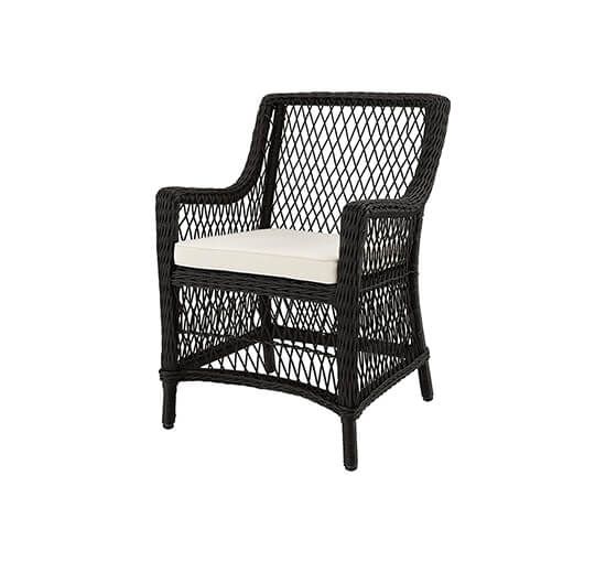 Marbella Armchair Black - Newport within