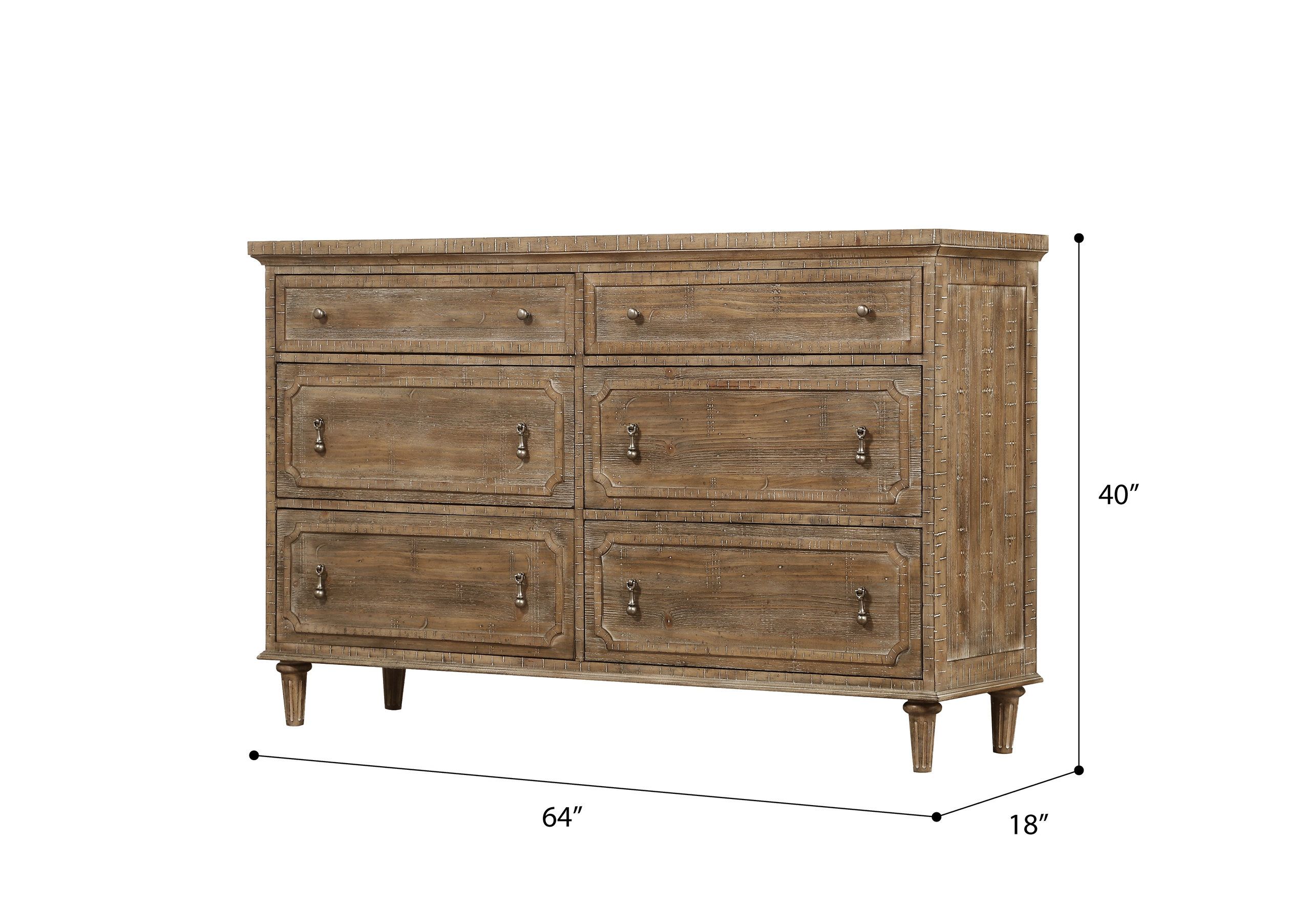 Marquez Dresser, Sandstone Buff - Traditional - Dressers - By Lorino ... within