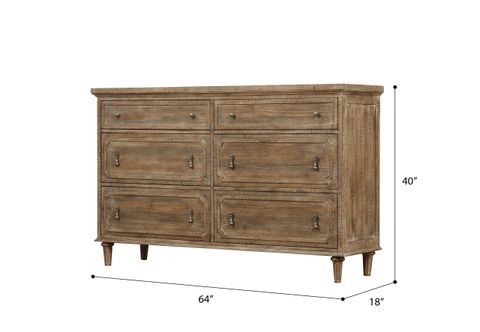 Marquez Dresser, Sandstone Buff - Traditional - Dressers - By Lorino ... within