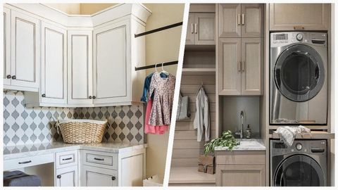 Maximize Space In Your Laundry Room: Smart Design Tips | Designer ... with