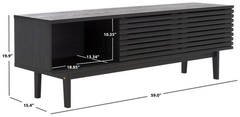 Med9633B Tv Stands - Furniture By Safavieh throughout Dim ensions and Details What Makes the Safavieh Aricia Media Stand Stand Out