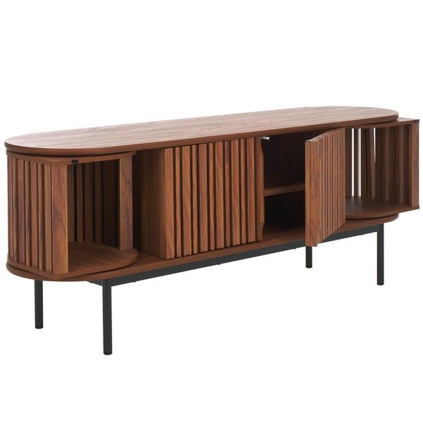 Med9639A Tv Stands - Furniture By Safavieh in How the Safavieh Aricia Media Stand Elevates Room Aesthetics