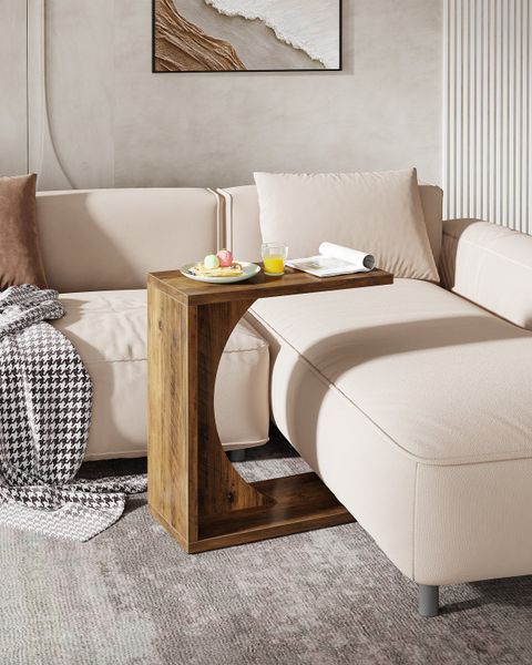 Millwood Pines C Shaped End Tables For Couch, Sofa Side Table | Wayfair in Elevate Your Living Room Choosing the Ideal Sofa-Side End Tables