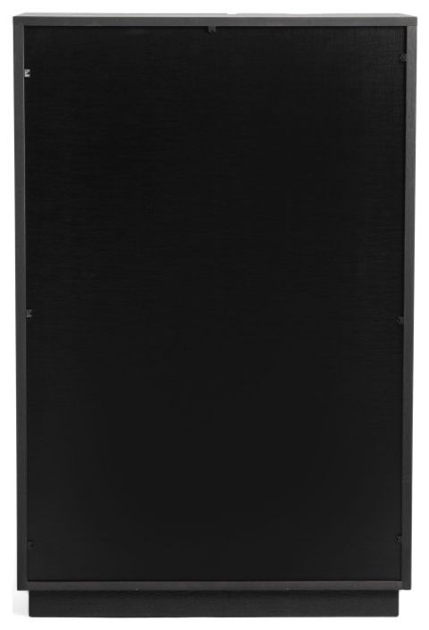 Modrest Aspen Modern Matte Brown Ash And Silver Chest - Contemporary ... intended for Discovering the Craftsmanship Behind the Modrest Aspen Chest