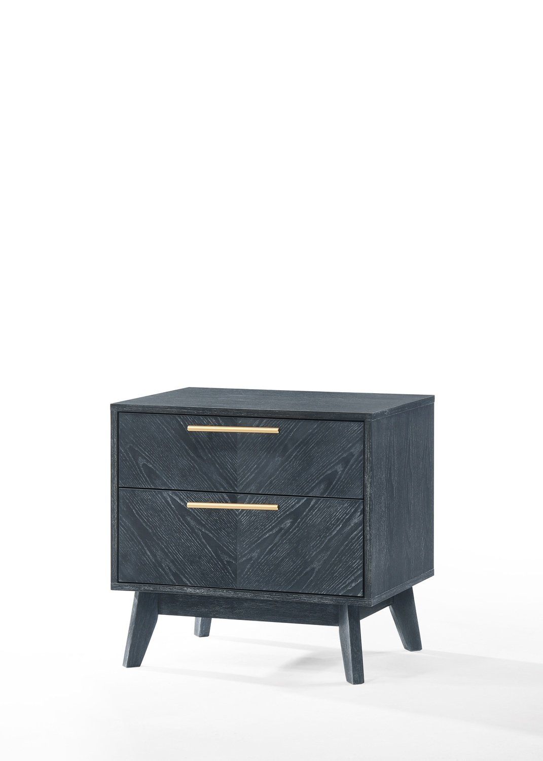 Modrest Diana - Modern Grey Ash Nightstand | Atlas Furniture Imports inside Living with the Modrest Diana Modern Grey Ash Chest An Expert's Perspective