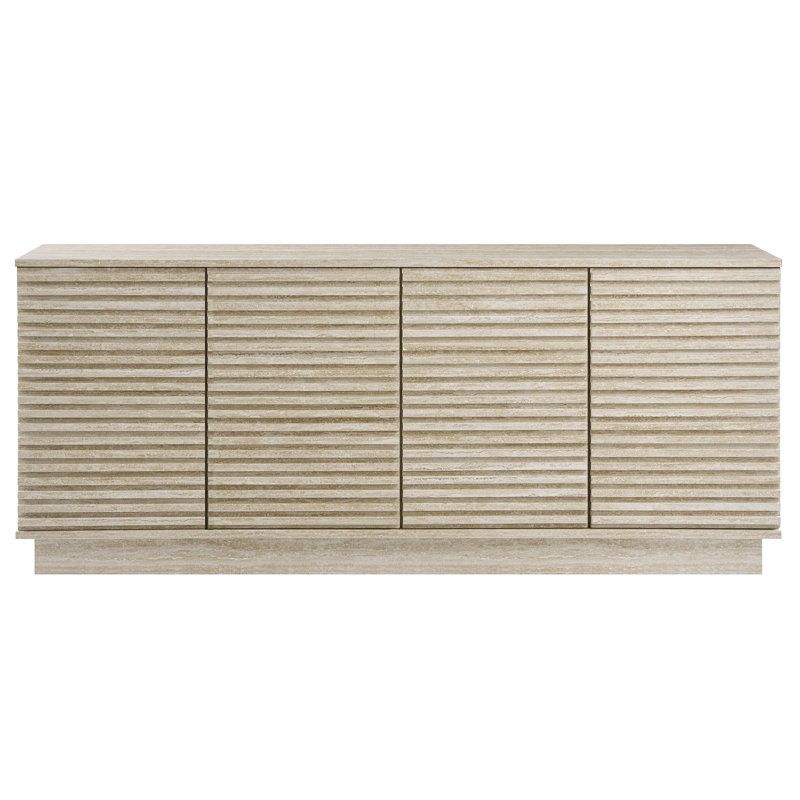Modway Render 70&quot; Faux Travertine Sideboard Cabinet Tv Stand In ... regarding