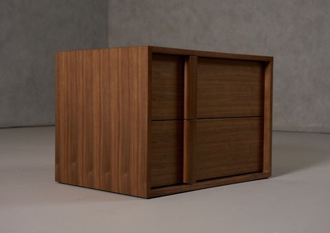 Nova Domus Berlin Modern Walnut Nightstand - Transitional - Nightstands ... regarding Discovering the Unique Features of the Nova Domus Berlin Modern Walnut Chest