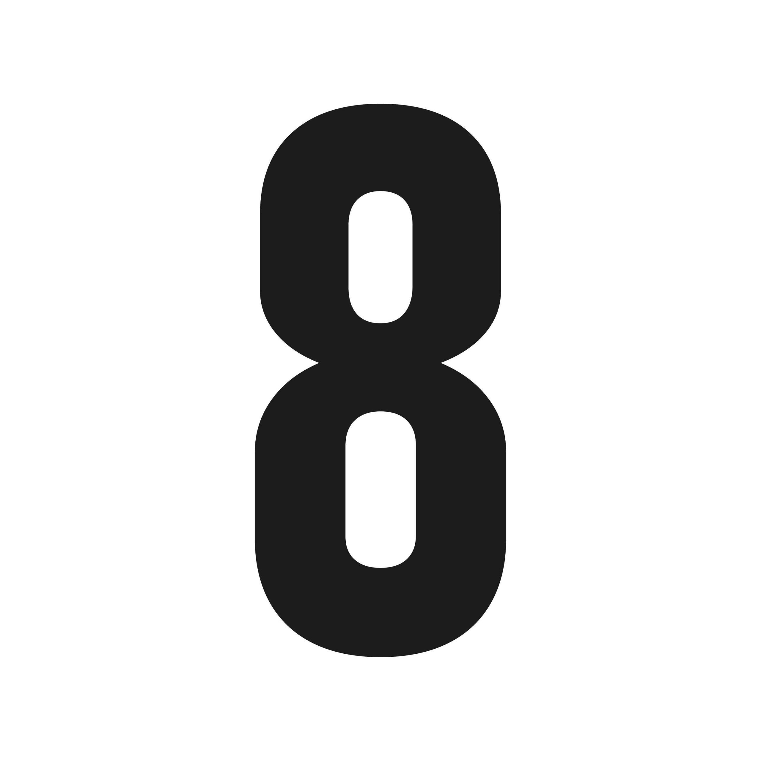 Number Eight 8 Vinyl Decal Lucky Number 8 Car Window Laptop Sticker ... with 8 Laundry Room Design Secrets for Ultimate Convenience