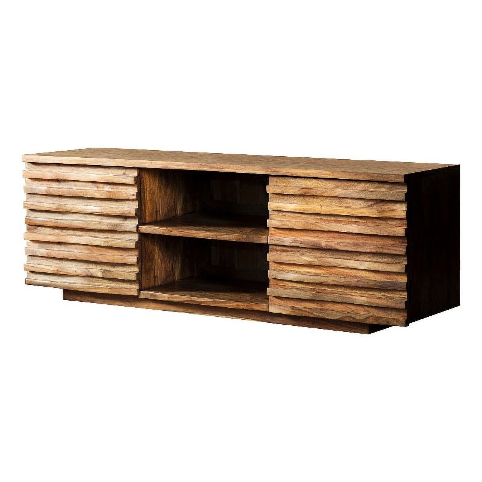 Pemberly Row Adjustable Shelf Wood Tv Stand For Tvs Up To 48&quot; In ... throughout Maximizing Corner Space The Pemberly Row 48&quot; TV Stand Advantage
