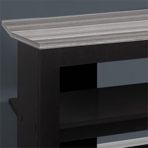 Pemberly Row Modern Wood Corner Tv Stand For Tvs Up To 42" In Black ... for Maximizing Corner Space The Pemberly Row 48" TV Stand Advantage