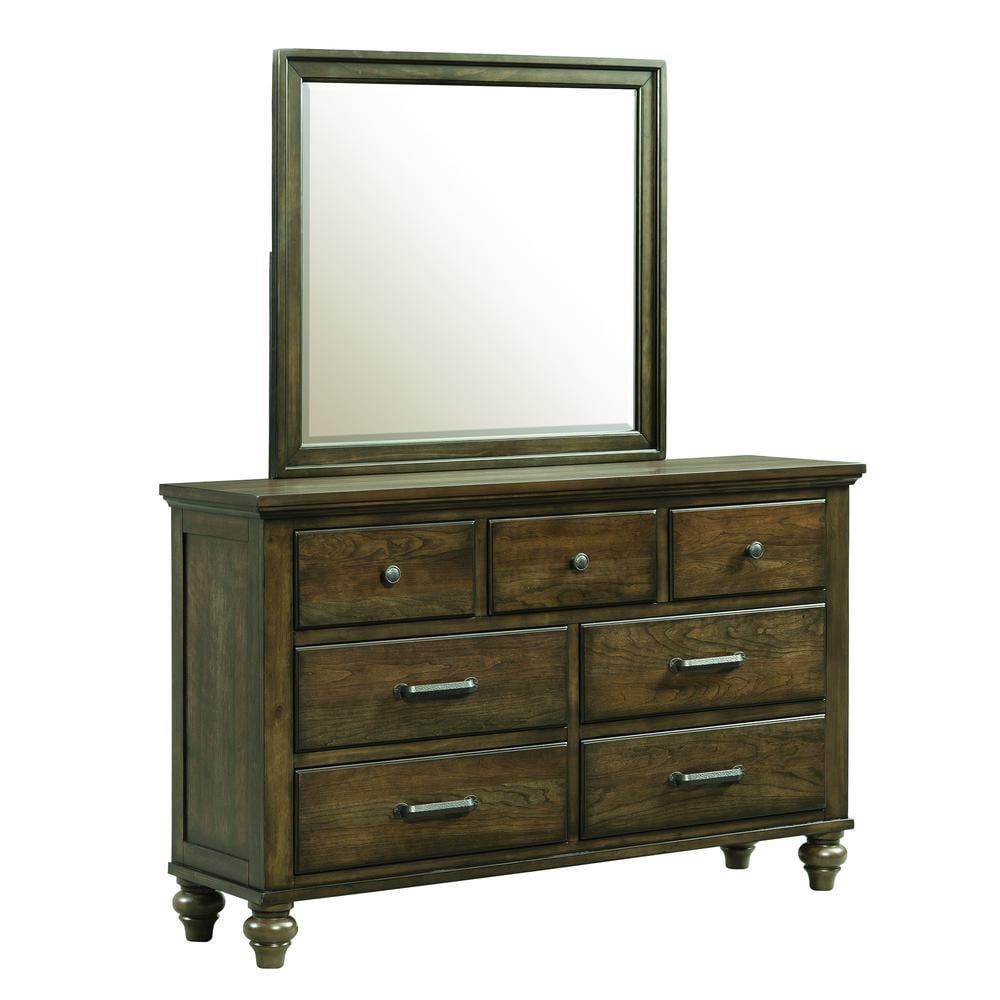 Picket House Furnishings Channing 7-Drawer Dresser &amp;Amp; Mirror Set ... in