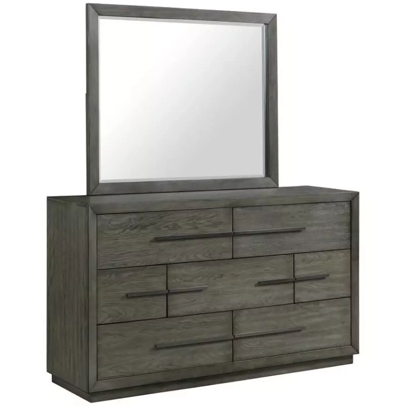 Picket House Furnishings Hollis 7-Drawer Dresser &amp;Amp; Mirror - Vigshome throughout