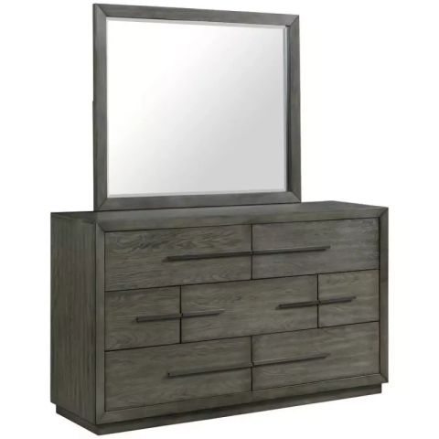 Picket House Furnishings Hollis 7-Drawer Dresser &Amp; Mirror - Vigshome throughout