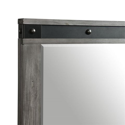 Picket House Furnishings Montauk 6-Drawer Wood Dresser &Amp; Mirror Set In ... throughout A Closer Look at the Picket House Furnishings Montauk Dresser and Mirror Set