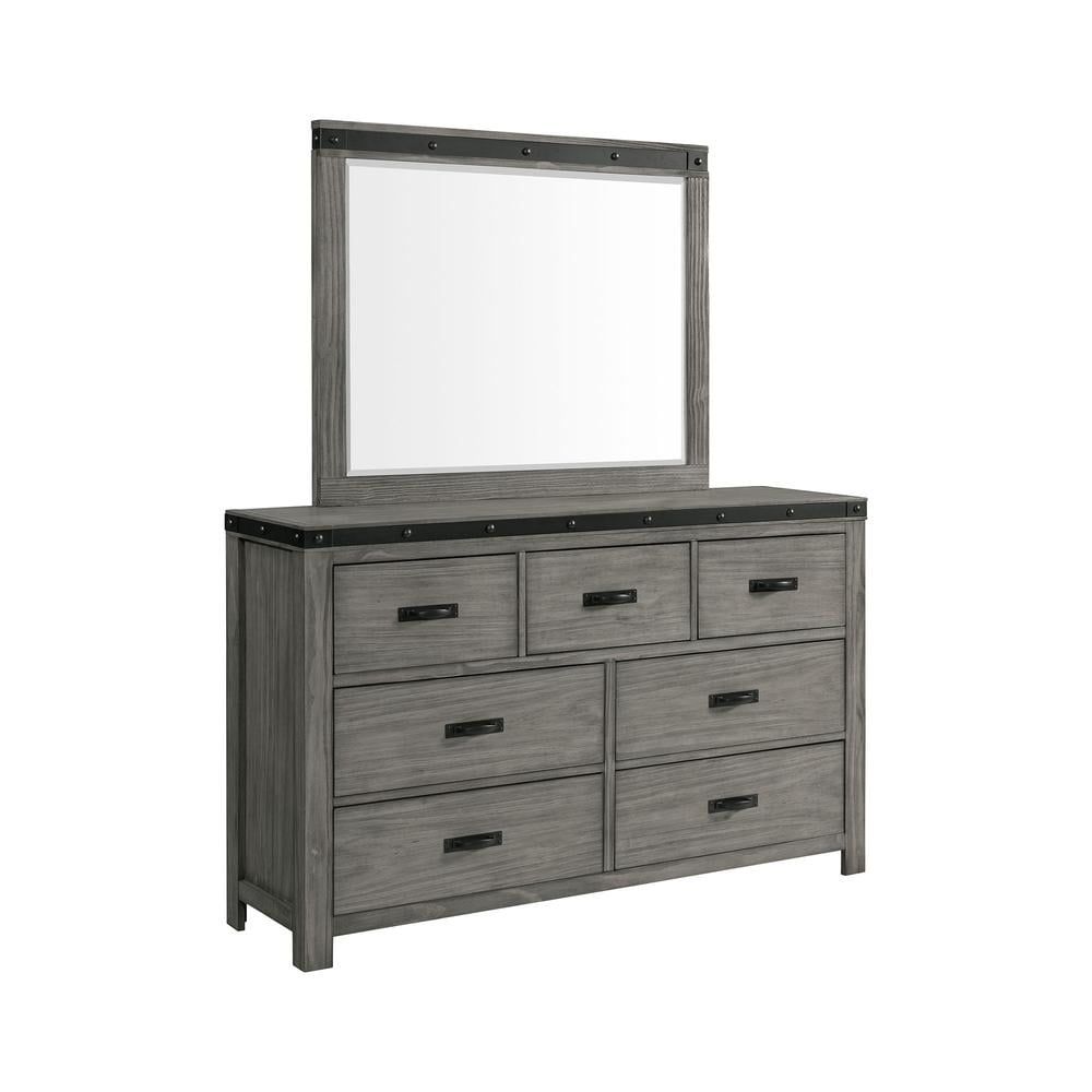 A Closer Look at the Picket House Furnishings Montauk Dresser and Mirror Set