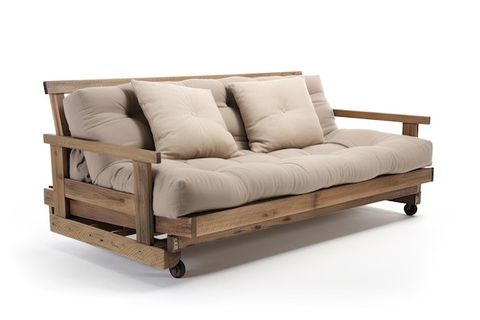 Premium Ai Image | Versatile Shabby Chic Sofa Bed With Wooden Frame And ... pertaining to Sofa Bed Selections Exploring Versatile and Chic Options