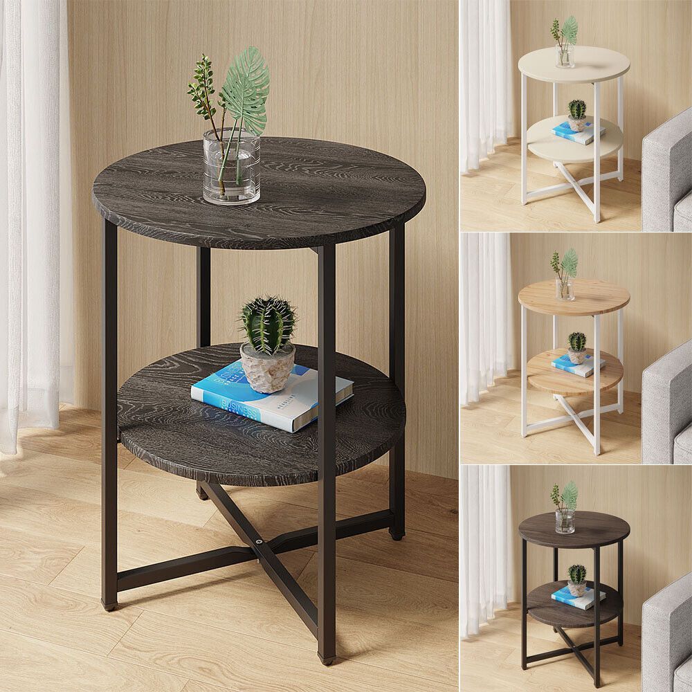 Round Sofa End Tables | Baci Living Room with regard to Elevate Your Living Room Choosing the Ideal Sofa-Side End Tables