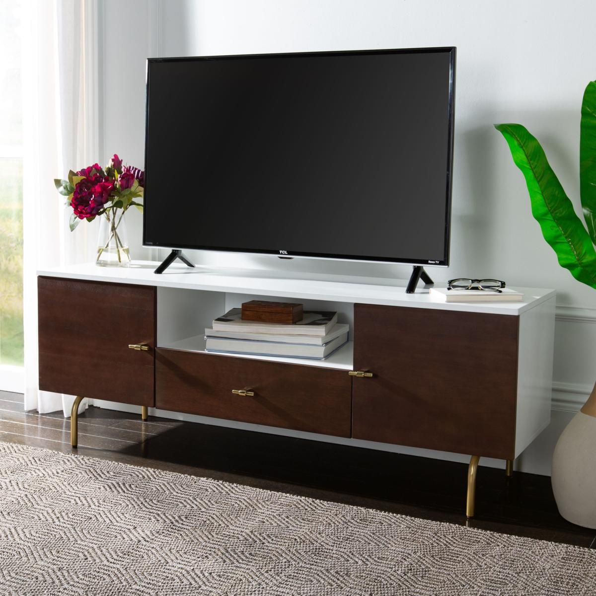Safavieh Genevieve Media Stand - 9469718 | Hsn for Dim ensions and Details What Makes the Safavieh Aricia Media Stand Stand Out