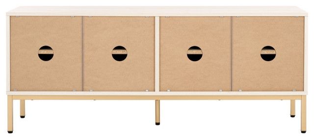 Safavieh Lylia 4 Door Media Stand, #N/A - Contemporary - Media Storage ... within