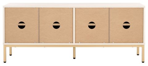 Safavieh Lylia 4 Door Media Stand, #N/A - Contemporary - Media Storage ... within