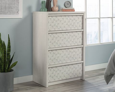 Sauder Harvey Park® 4-Drawer Bedroom Chest In Glacier Oak 433542 in