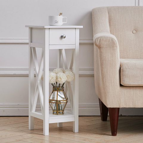 Slim Sofa Side Table | Cabinets Matttroy with regard to Elevate Your Living Room Choosing the Ideal Sofa-Side End Tables