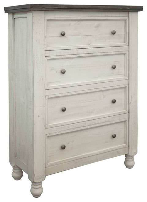 Stonegate Rustic Farmhouse Solid Wood Dresser - Farmhouse - Dressers ... throughout Unpacking the Charm of Your Stonegate Rustic White Dresser