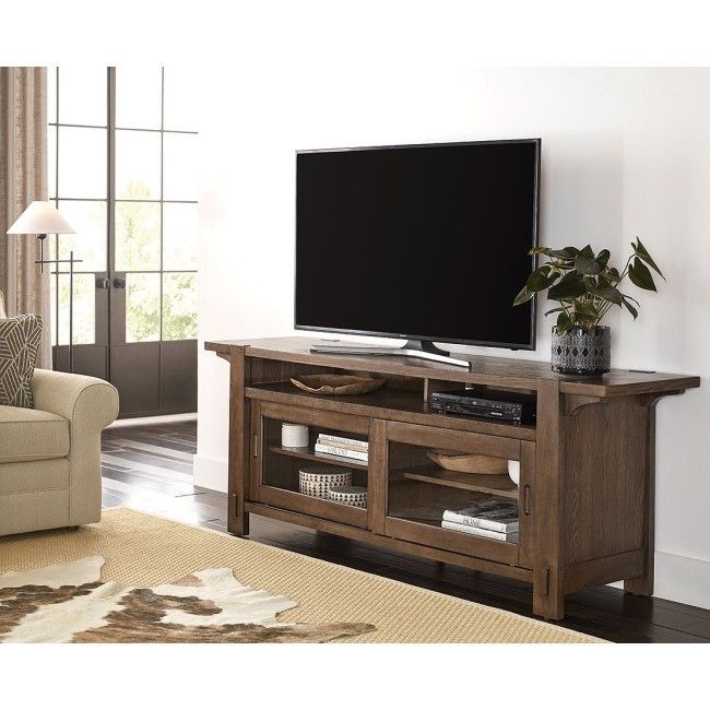 Thornton Entertainment Console By Hammary | Furniturepick inside