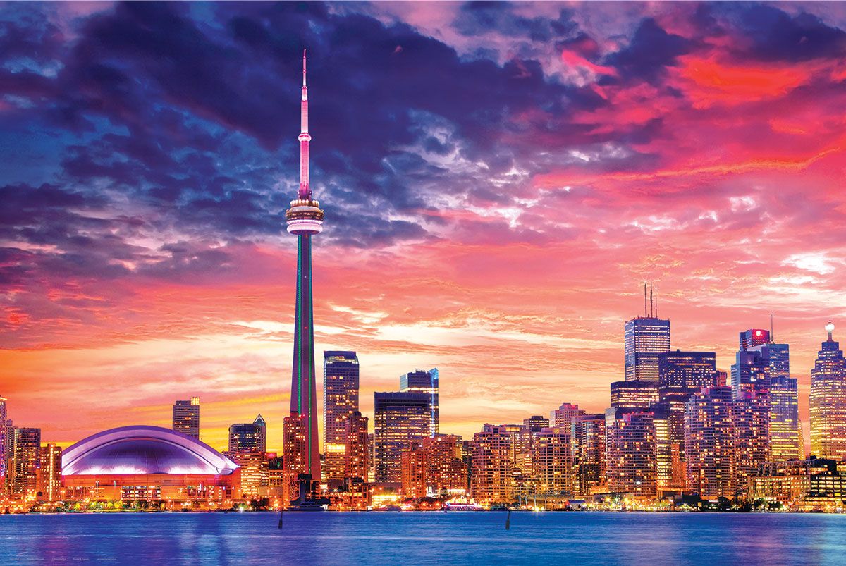 Toronto Skyline - Athena Posters regarding A Toronto Laundry Room's Sunny Transformation
