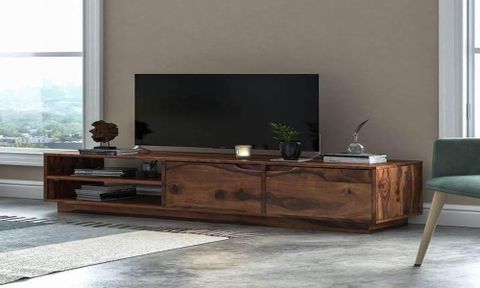 Transform Your Living Room With A Futuristic Floating Tv Unit: Is This ... for Transform Your Living Room with the Astorga TV Stand in Ashland Pine