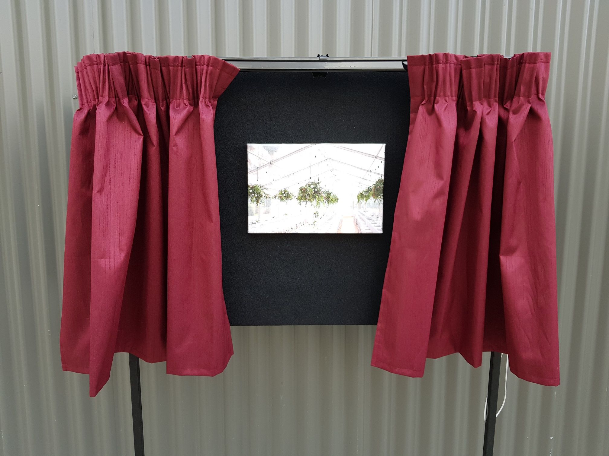 Unveiling Curtain pertaining to