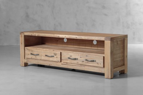 Vancouver Acacia Wood Tv Stand - 1.5M | Cielo regarding