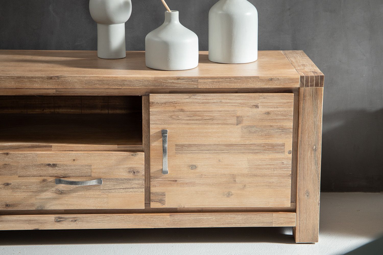 Vancouver Acacia Wood Tv Stand - 2M | Cielo inside Style Meets Durability A Look at vidaXL's Acacia Wood TV Stand