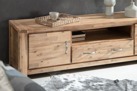 Vancouver Acacia Wood Tv Stand - 2M | Cielo regarding Style Meets Durability A Look at vidaXL's Acacia Wood TV Stand
