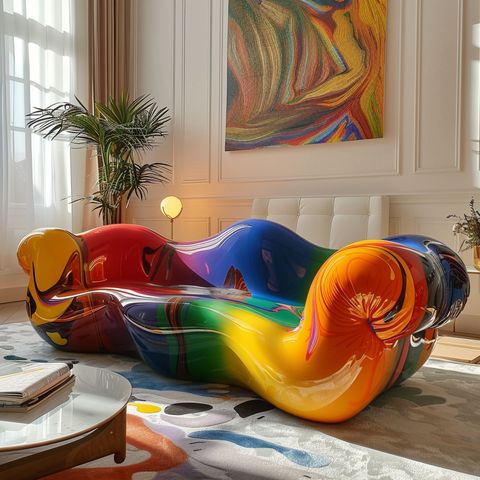 Vibrant Vibes: Exploring The World Of Colorful Couches pertaining to