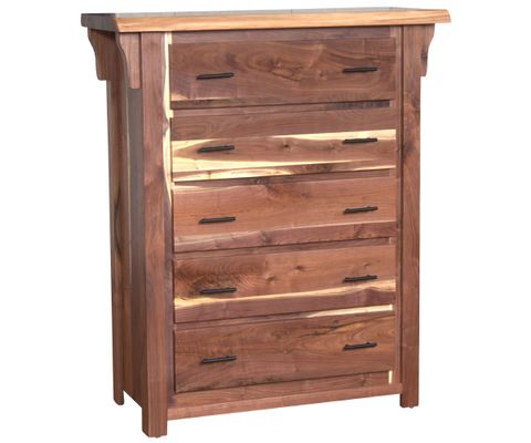 Walnut 5 Drawer Chest | The Wood Carte Queensbury, Ny throughout Discovering the Craftsmanship Behind a Traditional Walnut 5-Drawer Dresser