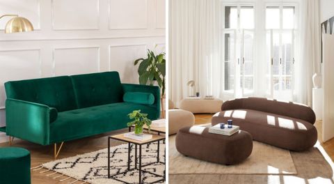 10 Velvet Sofas That Will Make Any Living Room Look Amazing ... inside Sofa Secrets: Find Out How Velvet Could Work For You