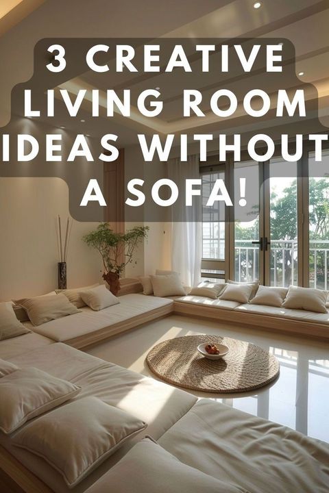 13 Chic Living Rooms Without A Sofa Ideas To Inspire – Artofit throughout The Uncomfortable Truth About Sofas in Modern Home Design